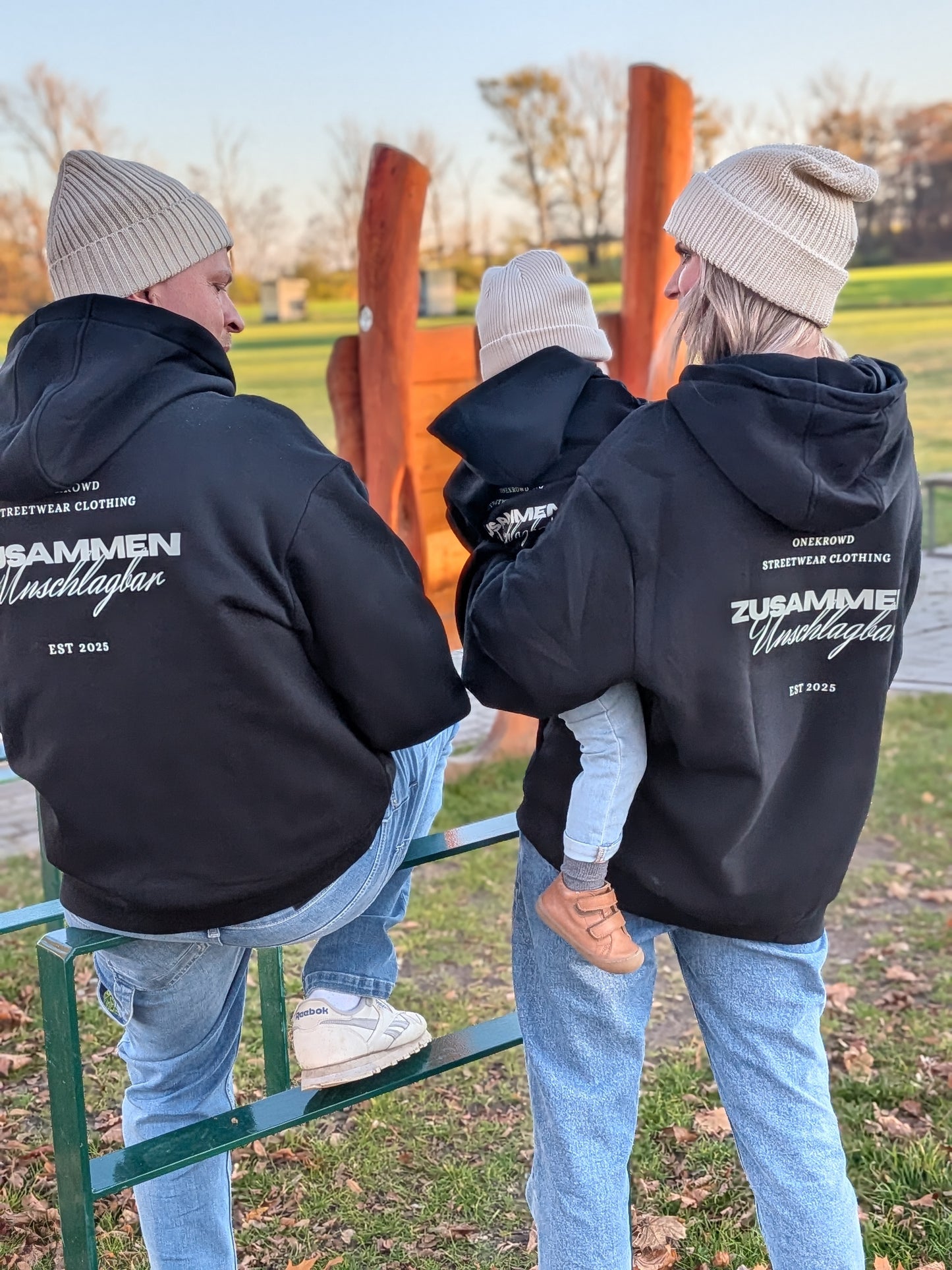Oversize Hoodie Zusammen Unschlagbar