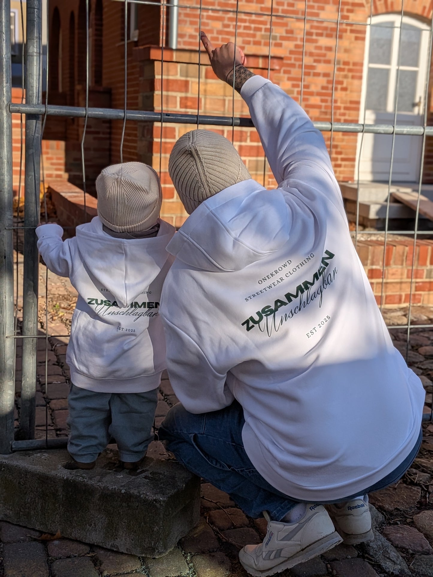 Oversize Hoodie Zusammen Unschlagbar