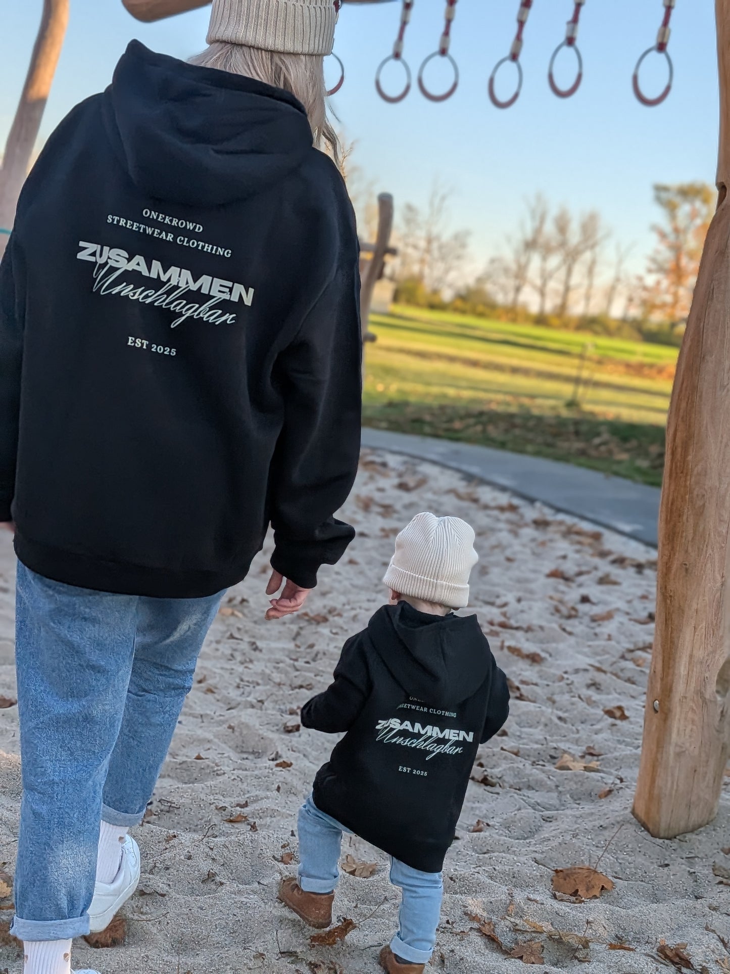 Oversize Hoodie Zusammen Unschlagbar