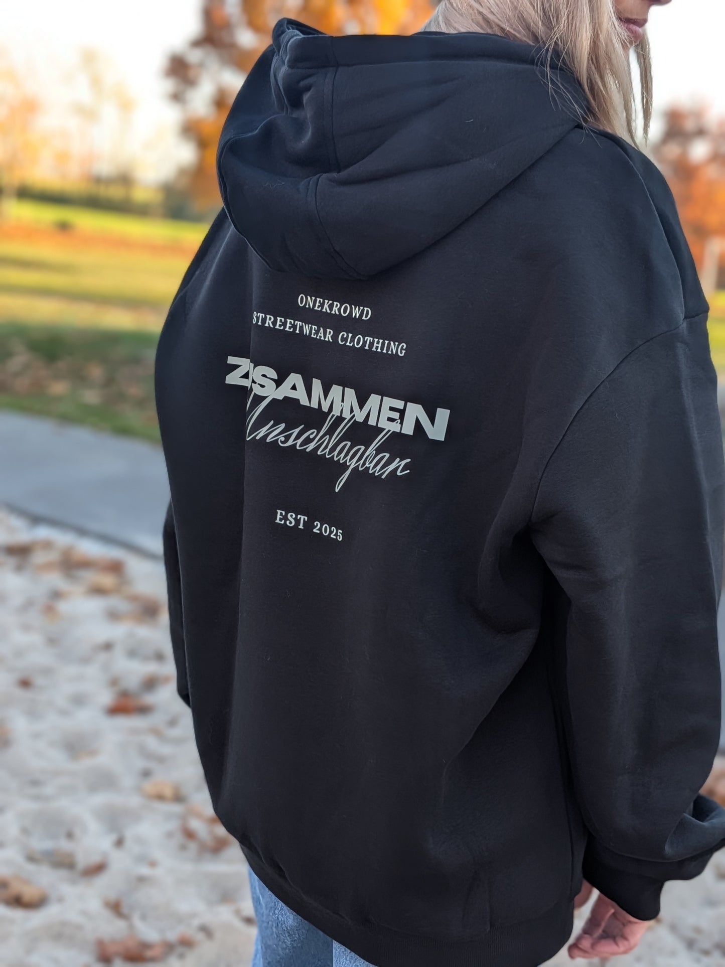 Oversize Hoodie Zusammen Unschlagbar
