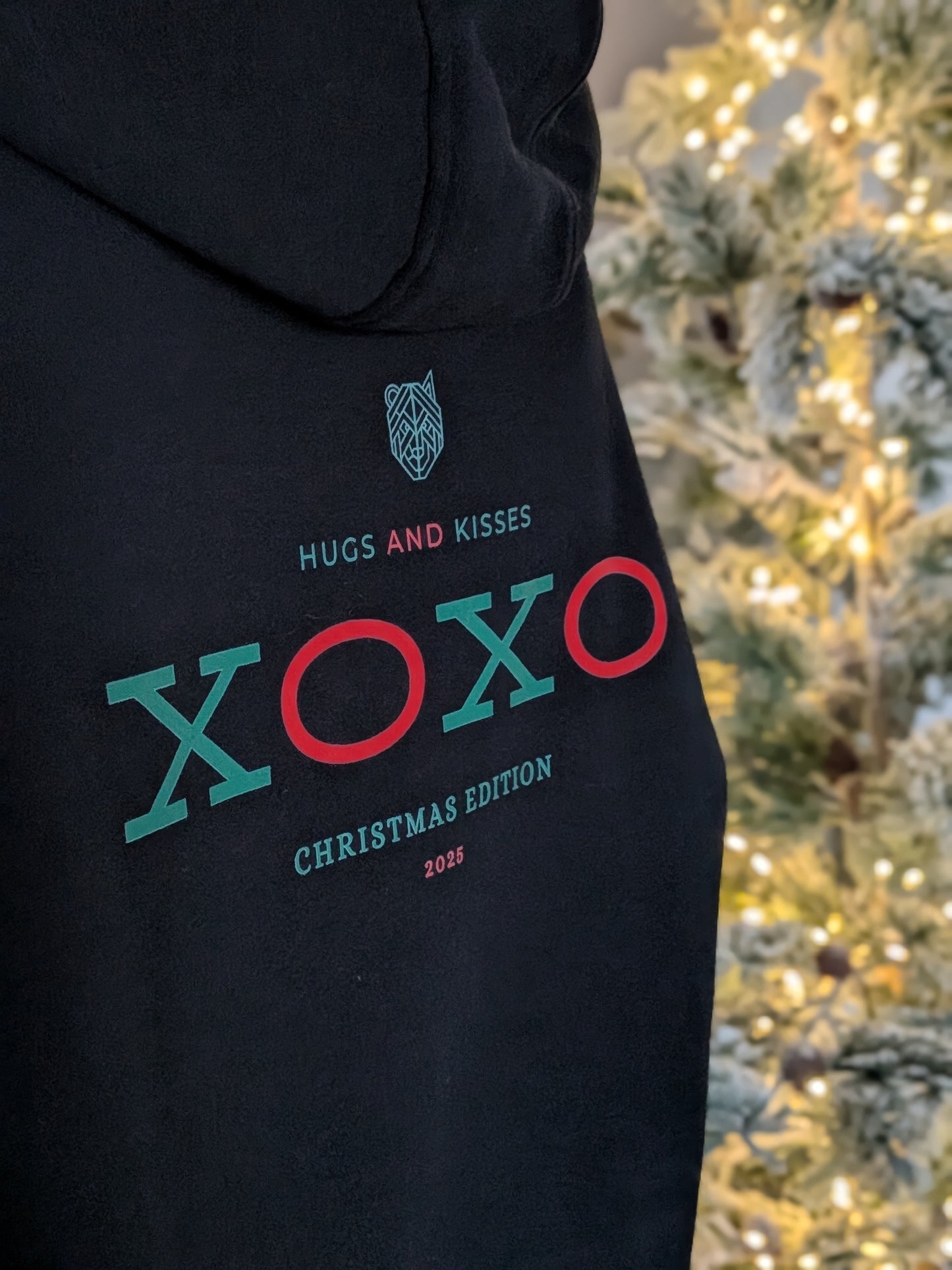 Oversize Hoodie  Hugs and Kisses Christmas Edition